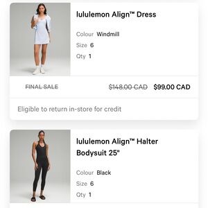 Lululemon Athletica Halter Bodycon Mini Dress